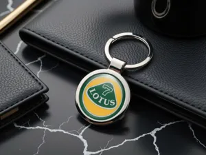 Lotus Maßgeschneiderte Schlüsselanhänger Metall Logo